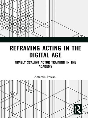 cover image of Reframing Acting in the Digital Age